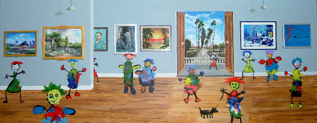 Little Masters (Giclee on canvas)